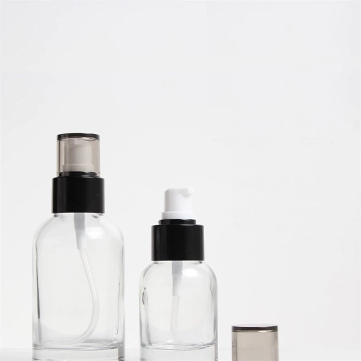 Perfume Bottle Thickened Glass Bottle Round Spiral Mouth Sub Packaging Spray Bottle Empty Cosmetic Bottle