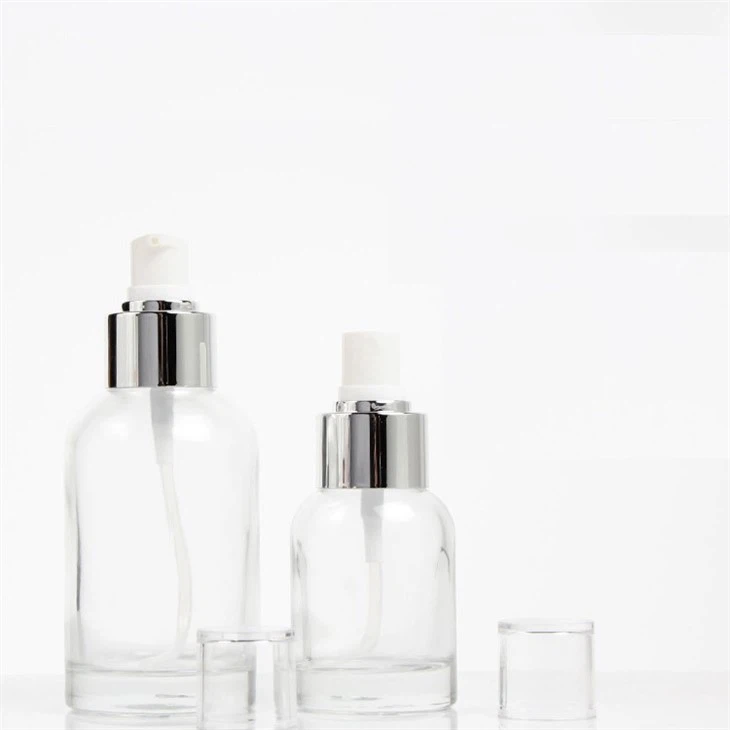 Perfume Bottle Thickened Glass Bottle Round Spiral Mouth Sub Packaging Spray Bottle Empty Cosmetic Bottle